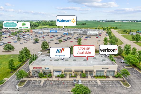 Rose Plaza: 1672-1684 South Galena Ave., Dixon, IL 61021